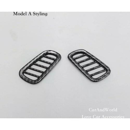 For 2015 Renault Kadjar 2016 2017 Small Air Conditioning Outlet Vent Cover Interior ABS Chrome Stickers Trim Car Accessories