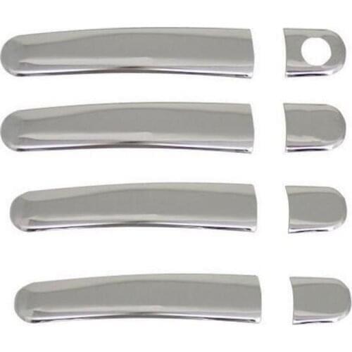 For Vw Passat B5 B5.5 Chrome Handle Cover Trim Set Volkswagen 1996-2005 Sedan Wagon 2003 Car Accessories Stickers Car Styling