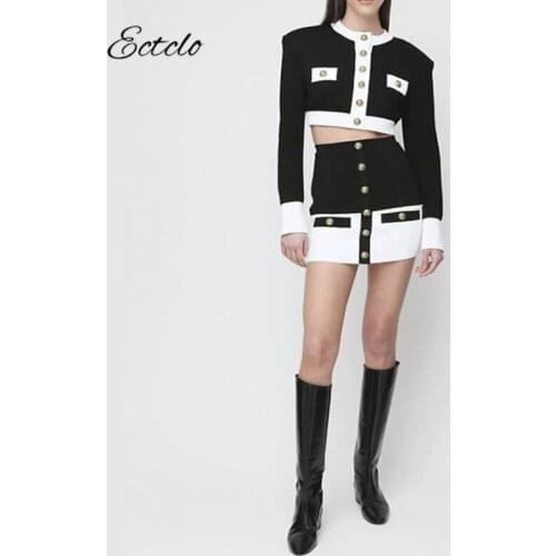 Ectclo Women's Knitted Skirts