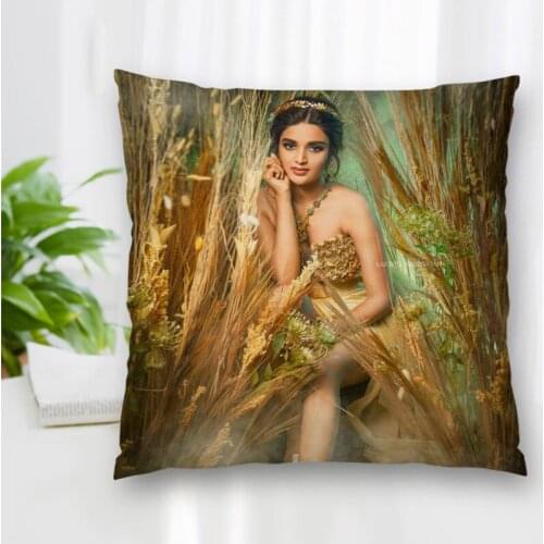 Hot Sale Custom Decorative Pillowcase Actor Shruti K. Haasan Square Zippered Pillow Cover Best Nice Gift 20X20cm 35X35cm 40x40cm