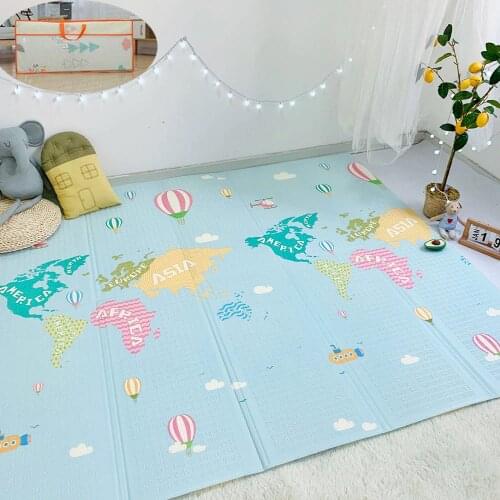 Baby Mat Foldable Carpets Waterproof XPE Foam Soft Floor Playmat Child Thick Crawling Pad Game Activity Rug Educational Toys