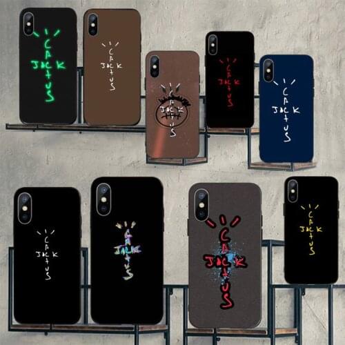 Cactus jack hiphop fashion Phone Case for iPhone 11 12 pro XS MAX 8 7 6 6S Plus X 5S SE 2020 mini