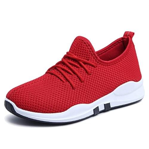 TaoBo 2019 New Sneaker Mens Breathable Walking Shoes Summer Mesh Fly Weave Leisure Skidproof Korean Fashion Deodorant