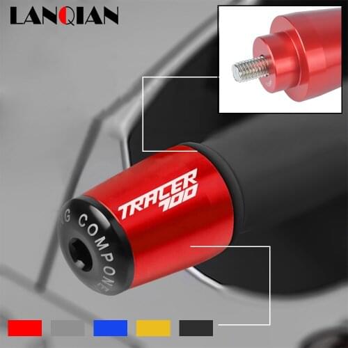 For Yamaha Tracer 700 Motorcycle Handlebar Grips End Handle Bar Cap End Plug Tracer700 2016 2017 2018 2019 2020 Accessories