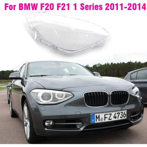 Front Car Halogen Headlights Lampshade Car Headlight Cover For BMW 1 Series F20 F21 2011 -2014
