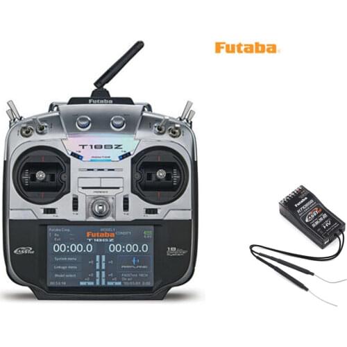 Futaba 18SZA 18SZ 18 Channel RC Remote Control Radio System With R7008SB receiver 2.4G for helicopter Airplane Glider Drone