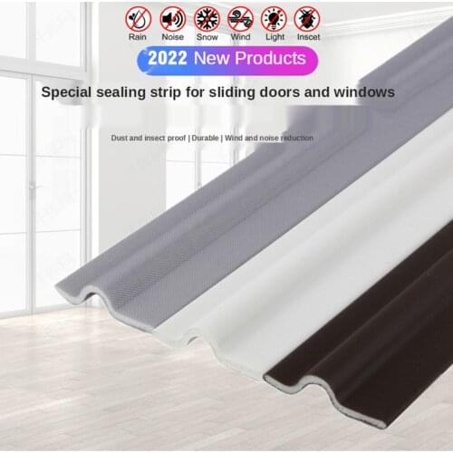 6M Self Adhesive Special Sealing Strip for Sliding Doors Windows Acoustic Soundproof Foam Seal Tape Weather Stripping Gap Filler