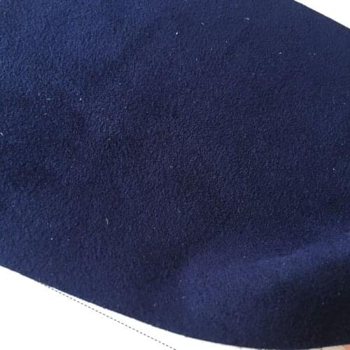 Top quality 0.6MM thickness Colorfast Jewelry box packaging Microfiber double face upholstery ultra suede leather material