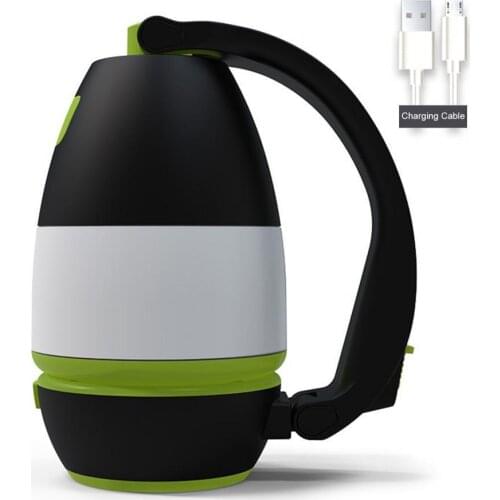 LED Camping Lantern Energy-saving Fast Charging Waterproof Emergency Hiking Fishing Tent Light for Outdoor