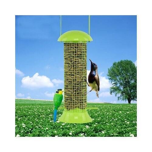 Outdoor bird feeder, garden decoration, villa, balcony bird feeder, automatic bird feeding trough