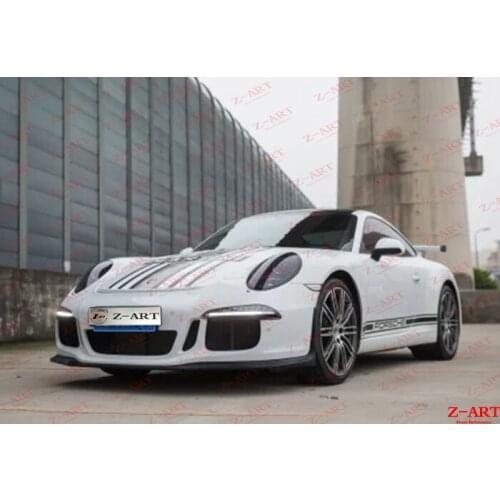 Z-ART facelift bumpers for Porsche 911 2012-2015 half carbon fiber 991.1 GT3 body kit for Porsche 991.1 GT3 body kit