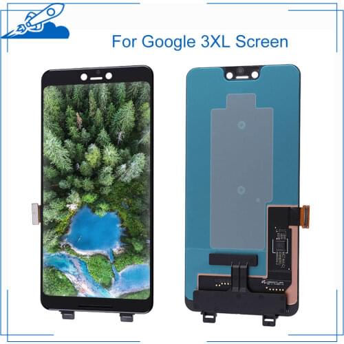 Grand AAA+ OEM For Google Pixel 3XL LCD Display Touch Screen Digitizer 6.3 inch For Google Pixel 3XL Assembly Replacement