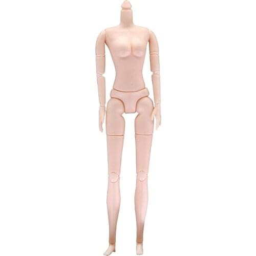 1/6 Girl Doll Body BJD Moveable 26 Joint 27cm Body Nude Fit for 30cm Female Fashion Women Doll