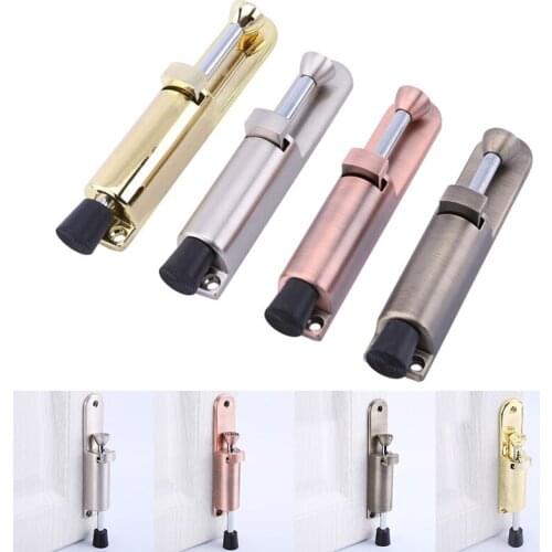 1PC Household Hardware Door Stop Stay Kick Down Foot Operated Holder