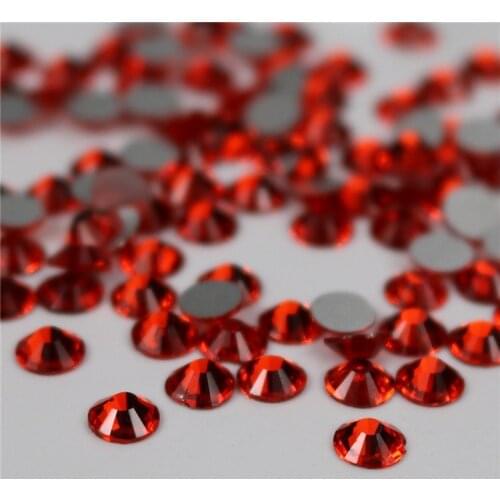 1440pcs Hyacinth FlatBack Non HotFix Strass Nail art Rhinestone 3D Glass Round Crystal Stones For DIY Nails Decorations Charms