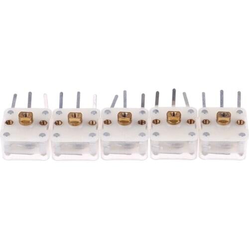 5 Pcs/lot Duplex 223p 60pf/140pf 2.1mm Hole Shaft Radio Variable Capacitors