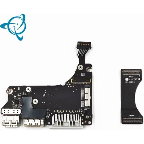A1425 USB DC I/O Jack Audio Power Board For Macbook Pro Retina 13" Power Board 820-3199-A Fits 2012 2013 Year EMC 2557 EMC 2672