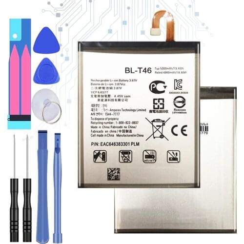 BL-T46 5000mAh Mobile Phone Battery For LG BL-T46