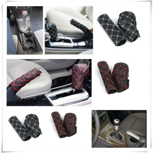 Car decoration shell hand brake shift gear box cover for Honda Pilot Insight HR-V CR-V Odyssey Jazz Fit