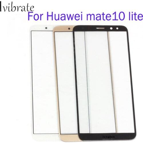 For Huawei mate 10 lite mate10lite Touch Screen White black Digitizer Touch Screen Glass panel Without Flex Cable Replacement
