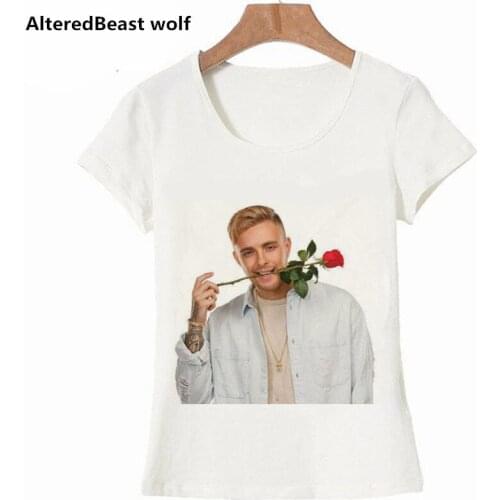 Egor Krid Print T Shirt For Women Clothing 2018 Summer Funny Female T shirts Harajuku Tee Tumblr Hipster Ladies T-shirt