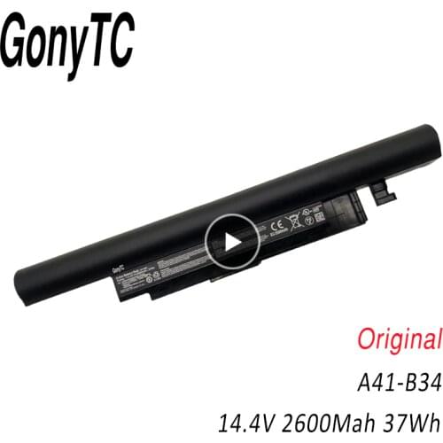 GONYTC A41-B34 A32-B34 A31-C15 Battery For Haier S500 For Medion S4209 S4211 S4216 S4611 k560 K56L K5 Original Laptop Battery