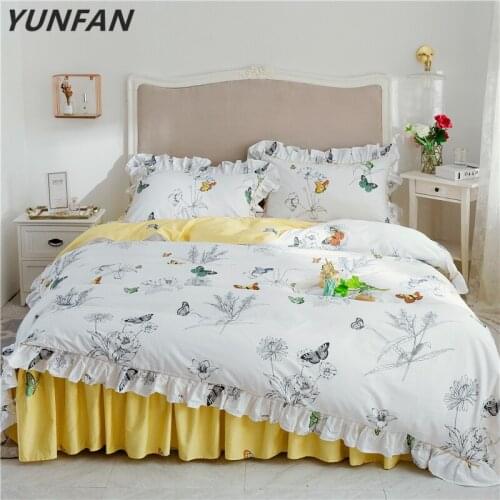 White Leaves flower Bedding Set Duvet Cover Comforter case Bedding Sets Queen King Twin Size Romantic Bed Set Luxury quilt Cover