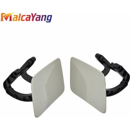 For Mer cedes-Benz W221 S350 S500 06-12 Car Left&Right Headlight Headlamp Wiper Washer Nozzle Cover Cap 2218801405 2218801305