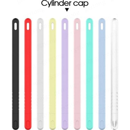For Apple Pencil 2nd Generation Soft Silicone Case For iPad Pencil 2 Protective Cap Nib Holder Touch Pen Stylus Protector Cover