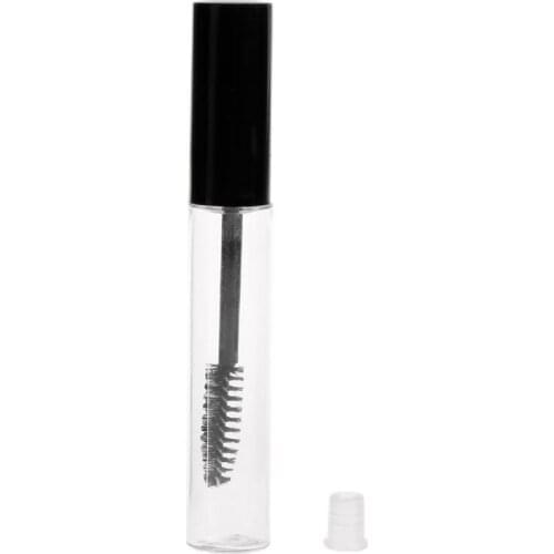 1PC 10ML Empty Mascara Tube Eyelash Cream Vial/Liquid Bottle/Container Black Cap
