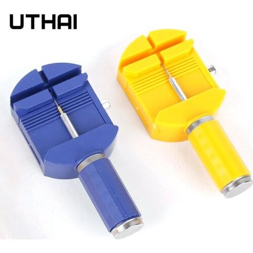 UTHAI p69 bracelet chain pin remover with seam remover strap spring bar pin adjustment remover