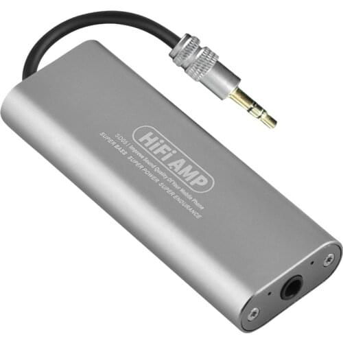 Audio HiFi Headphone Amplifier Earphone Stereo AMP 3.5mm Mini Portable Earphone Amplifier 2-27KHZ 27KHZ For Phone