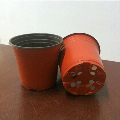 100# Nursery Pots Seedlings Nursery Pots 100PCS Plastic Flowers Plants pot