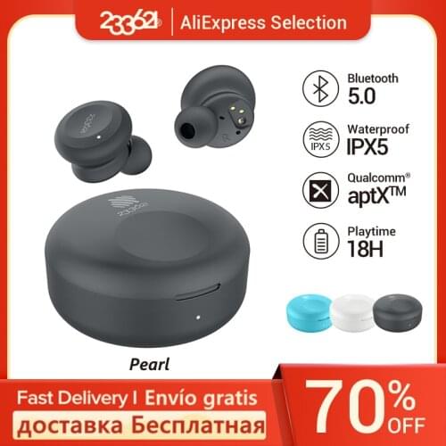 233621 Pearl Wireless TWS Bluetooth 5.0 Sports Earbud Charging Bass Stereo Sweatproof for Running Workout Touch Control Earphone