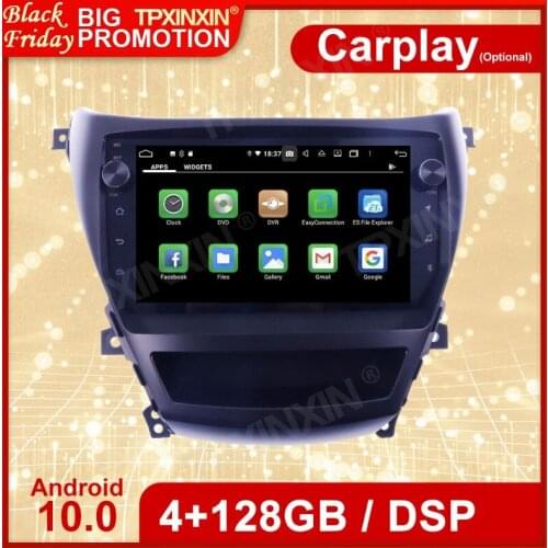Carplay 2 Din Car Android 10 Stereo Receiver For Hyudnai Elantra 2010 2011 2012 2013 GPS Navi IPS Radio Audio Recorder Head Unit