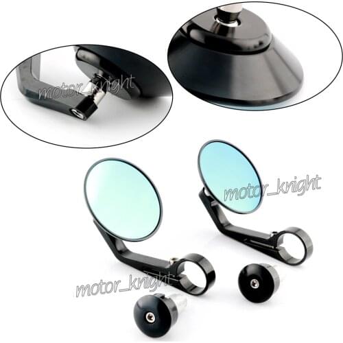 CNC End Bar Side Mirror 7/8" Rearview Mirrors For YAMAHA MT09 MT-10 MT 07 MT03 YZF-R3 R25 R125 R1 R6 R1M T-MAX 500 T-MAX530