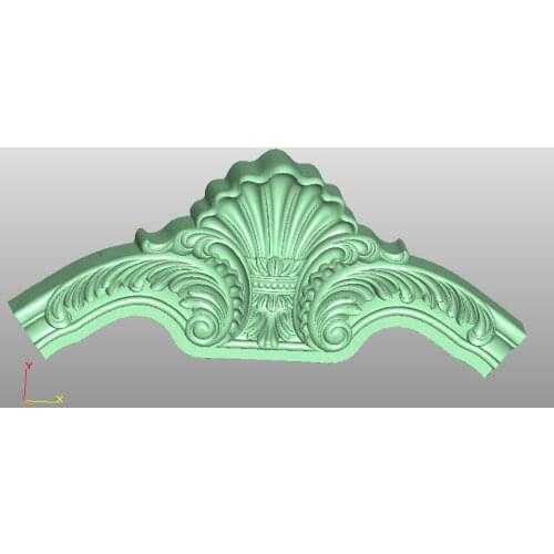 3D model STL format file for cnc router engraving furniture sofa cabinet chair leg pattern Artcam 733