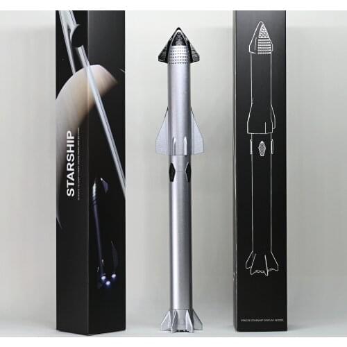 Hot Sales!!! New 2021 Starship Rocket Diecast Model Starship Super Heavy Rocket BFR Exquisite Model