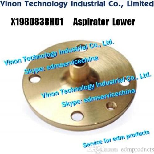 M400 edm Aspirator Lower Ø37.5x15.5mm X198D838H01 for Mitsubishi. M400-1 Rectifier Ring for Roller Block M459 X194D998H02, DA334