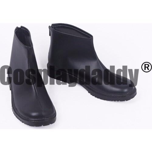 Sword Art Online Kirigaya Kazuto Kirito Black Swordsman Game Cosplay Black Shoes S008