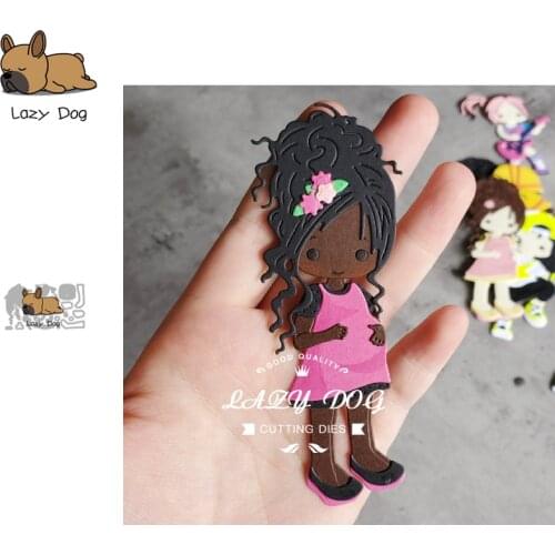 Pregnant Woman Metal Cutting Dies Scrapbooking Stencil DIY Mold Knife Craft Embossing Die Cuts Card Making New Dies For 2020