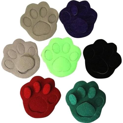 5.8cm Skateboard Longboard Sandpaper Cat-pad DIY Colorful Sticker Noctilucence Hollow Decorated With Meow Claw Sandpaper 24pcs