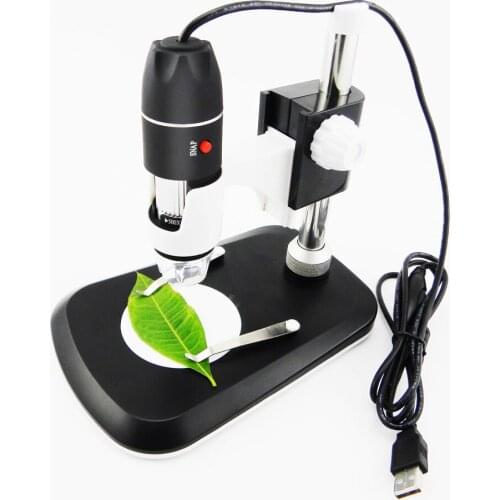 New Arrival HD 800X Electron Microscope Liftable Bracket Digital Microscope Portable USB Microscope Biological Laboratory Kits
