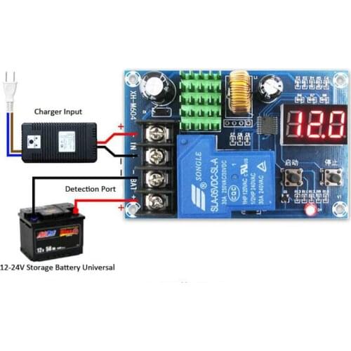New Style Programmable Digital Battery Charge Controller Protection Switch Lead Acid Lithium Solar Panel Battery DC 6V-60V