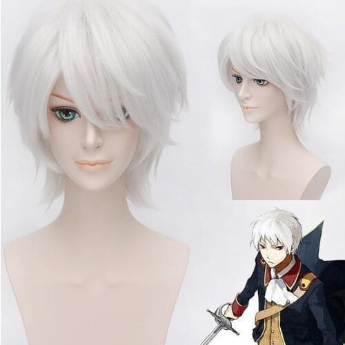 Axis Powers Hetalia APH HETALIA Gilbert Beillschmidt Cosplay wig Kingdom of Prussia Wig Cosplay Role Play