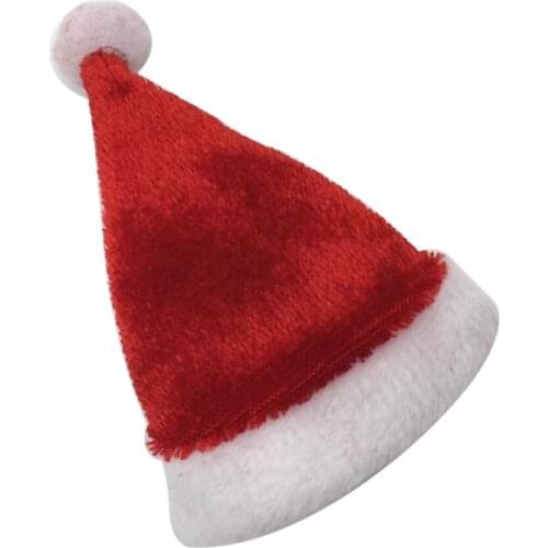 1:6 Red Cloth Christmas Hat Xmas Cap 7cm for 12'' /Kumik Figure Toys