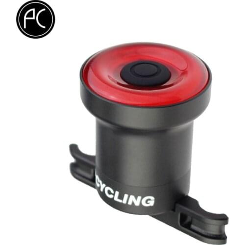 PCycling Bicycle Light Waterproof Light USB Charging Intelligent Induction Brake Warning Cycling Lamp Safe Night Riding Light
