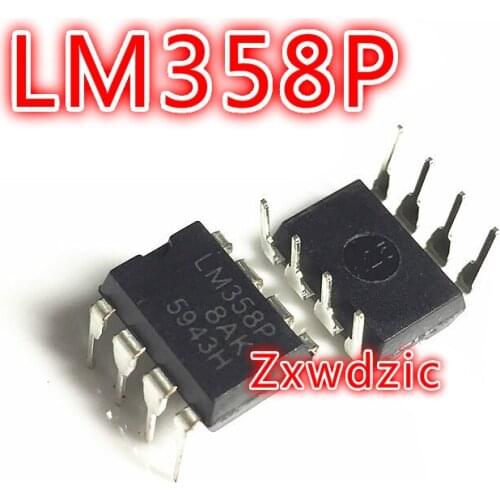 10PCS LM358P DIP8 LM358 DIP LM358N DIP-8 358P new and original
