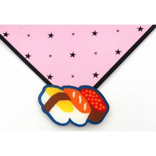 120 piece Acrylic Badge Brooches Kids Men Women Pins Hijab Scarf Clothes Backpack Package Accessories Jewelry Pineapple Sushi