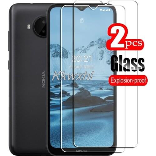 2PCS FOR Nokia C20 Plus High HD Tempered Glass Protective On C20Plus Phone Screen Protector Film